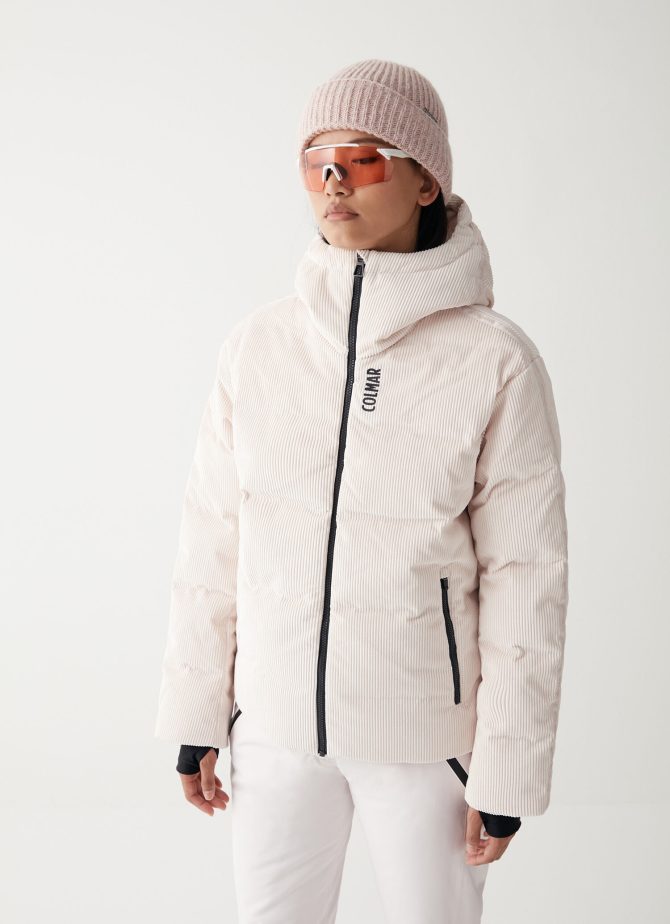 Puffy ski jacket with customised band - Image 2