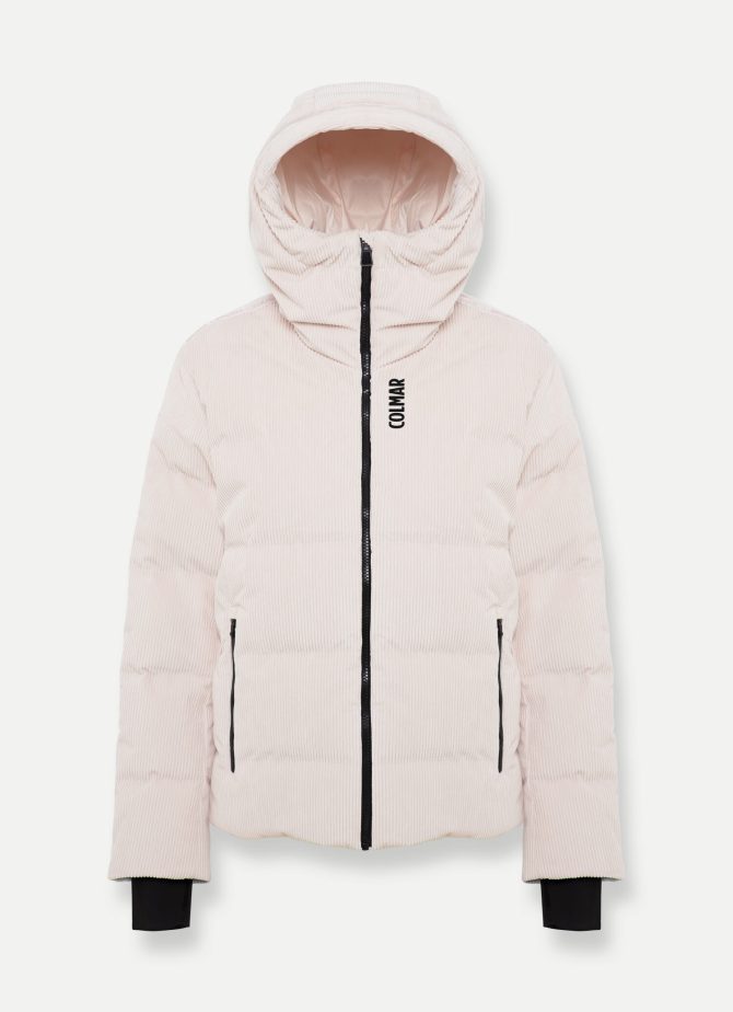Puffy ski jacket with customised band - Image 4
