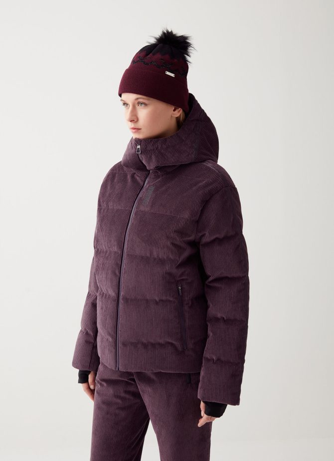 Puffy ski jacket with customised band - Image 2
