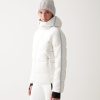 Puffy ski jacket with customised band