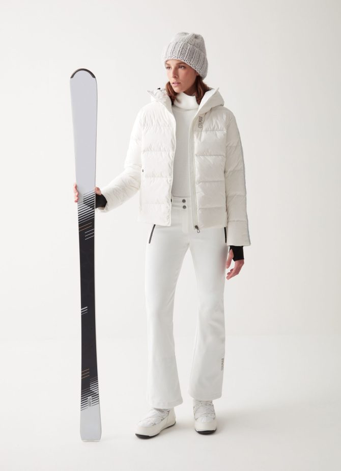 Puffy ski jacket with customised band - Image 2