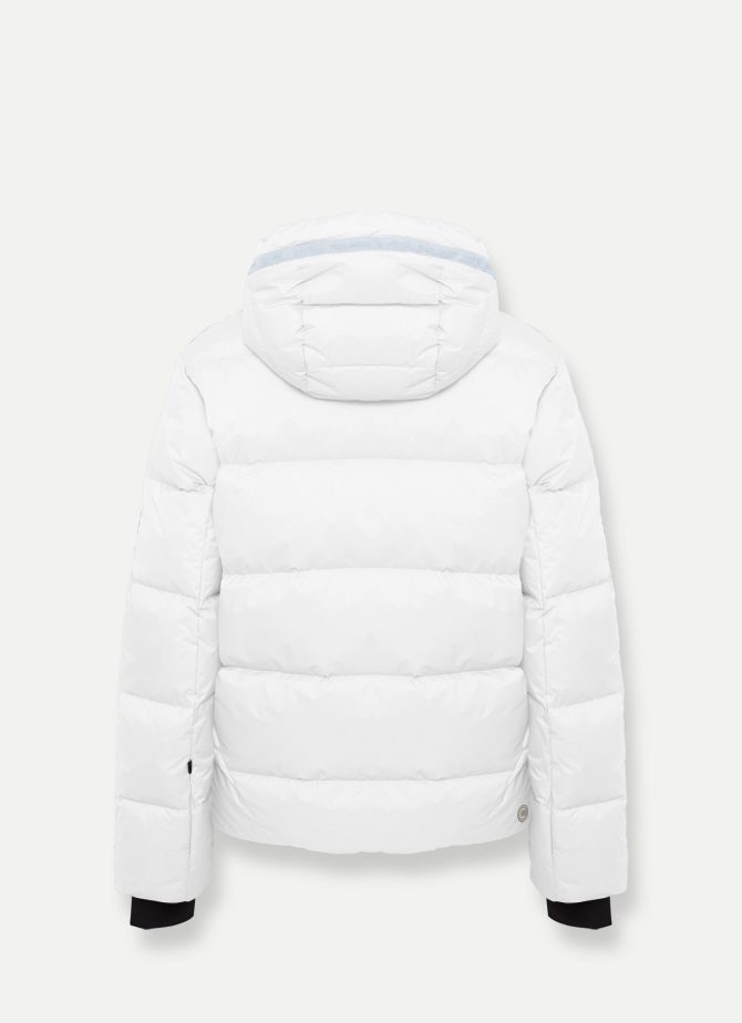 Puffy ski jacket with customised band - Image 5