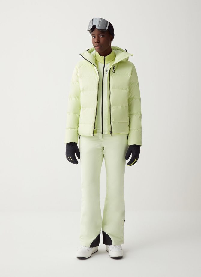 Puffy ski jacket with customised band - Image 2