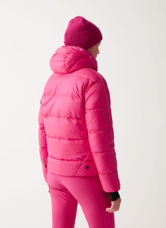 Puffy ski jacket with customised band - Image 3