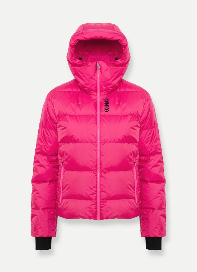 Puffy ski jacket with customised band - Image 4