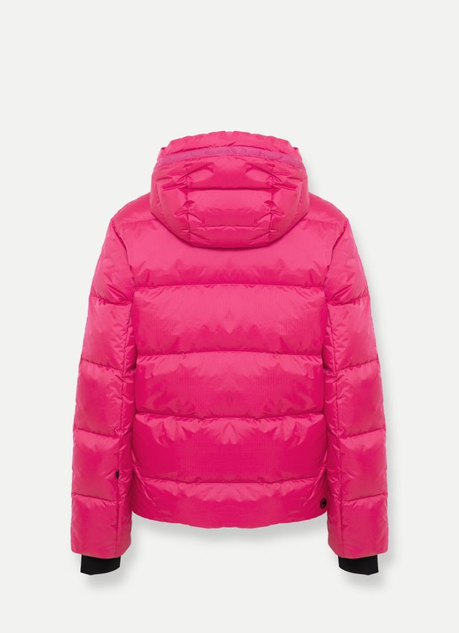 Puffy ski jacket with customised band - Image 5