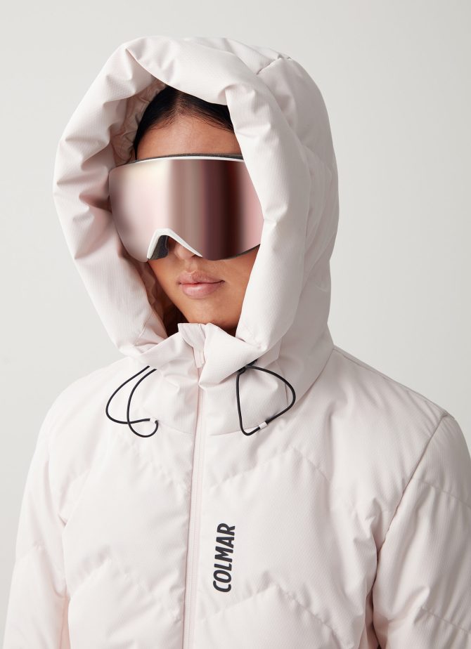 Stretch ski jacket with wide hood-collar - Image 3