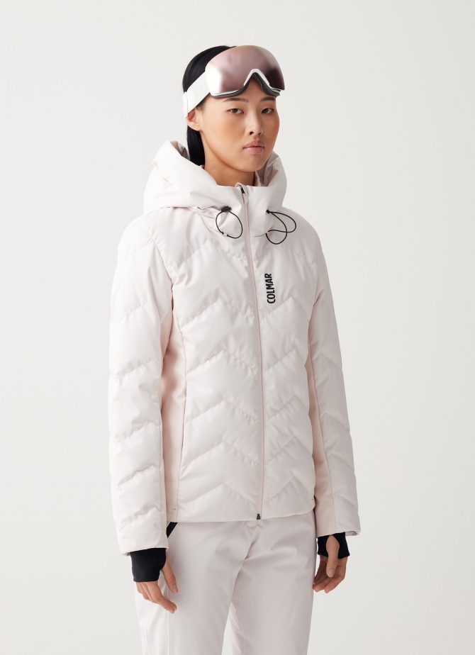 Stretch ski jacket with wide hood-collar - Image 2
