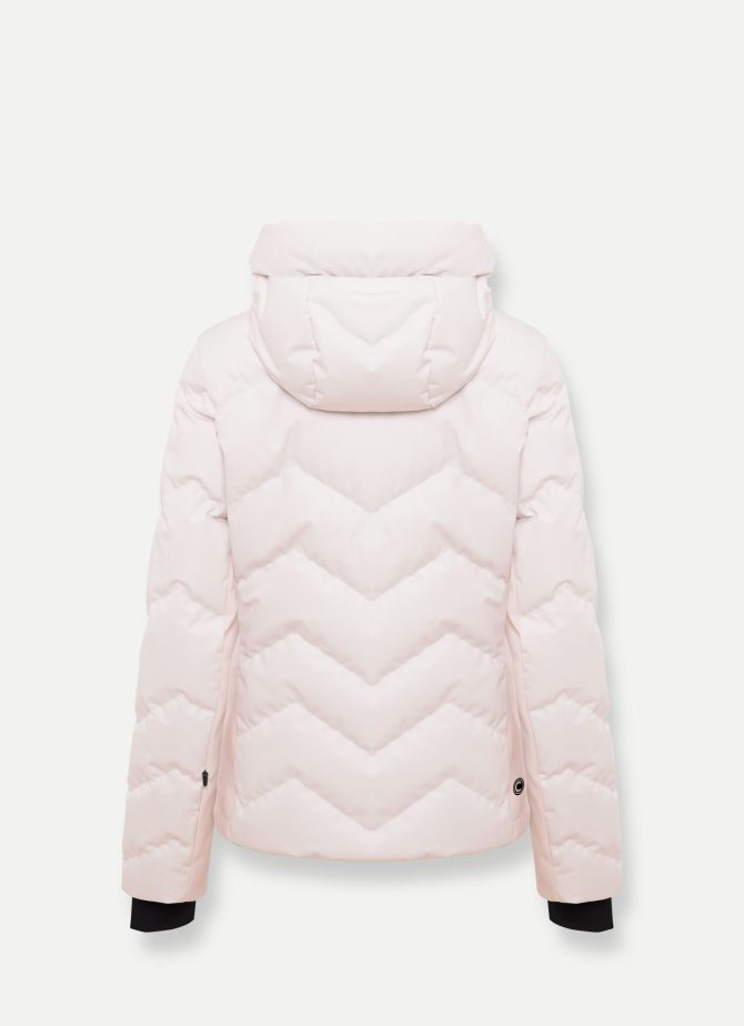 Stretch ski jacket with wide hood-collar - Image 5