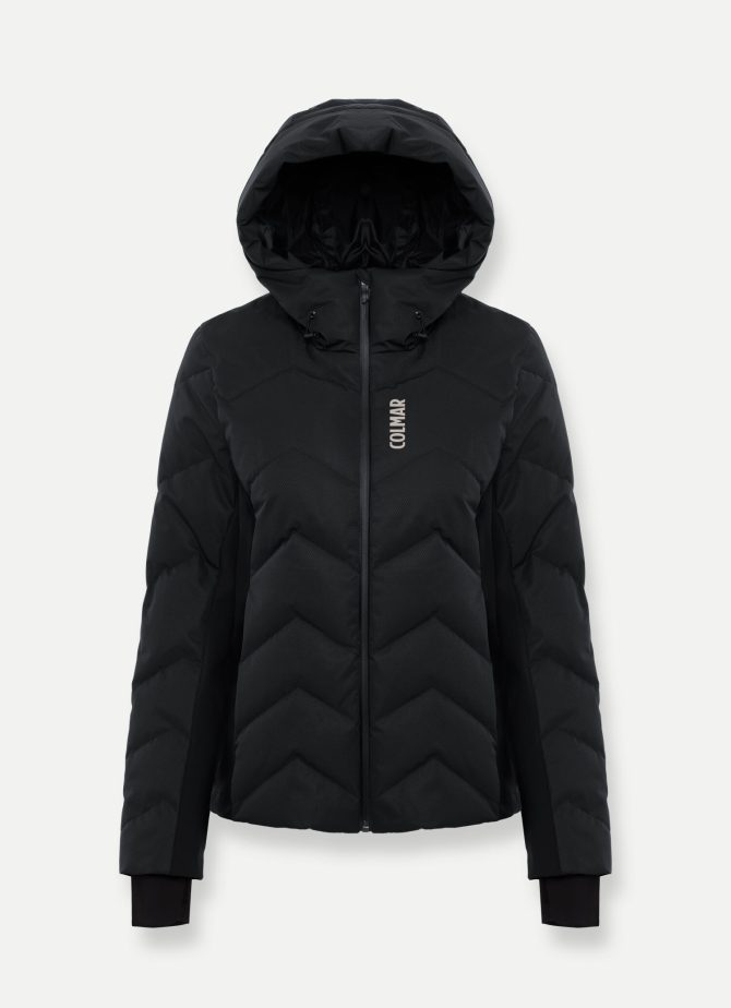 Stretch ski jacket with wide hood-collar - Image 4