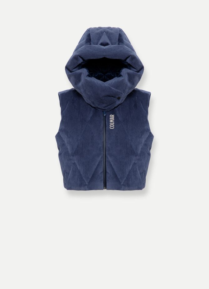 Ski gilet with large cowl hood - Image 4