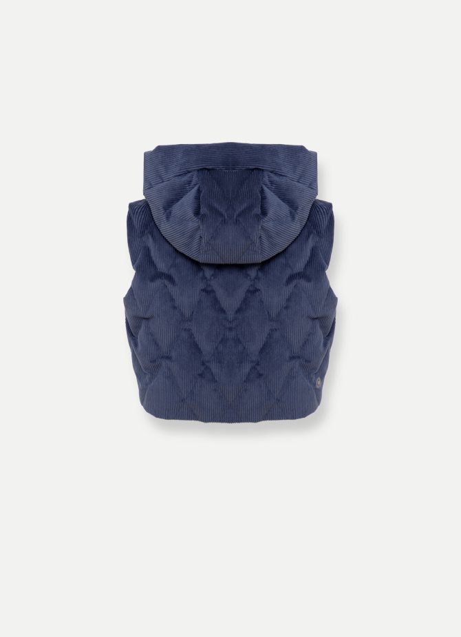 Ski gilet with large cowl hood - Image 5