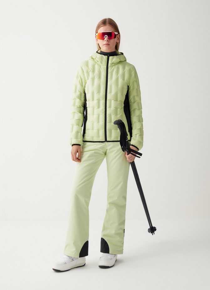 Down jacket with fixed hood - Image 3