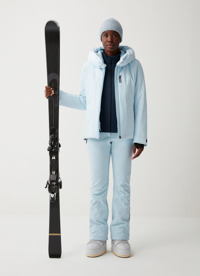 Stretch ski jacket with hood-collar - Image 2