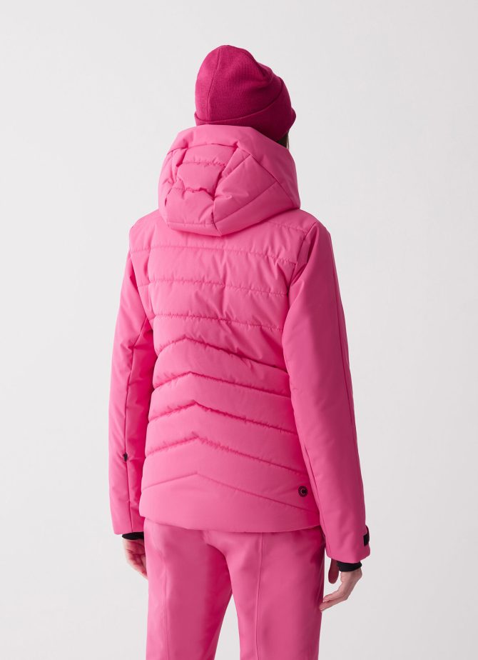 Stretch ski jacket with hood-collar - Image 3