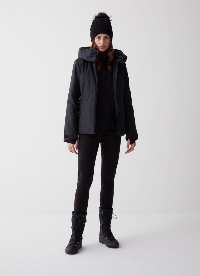 Stretch ski jacket with hood-collar - Image 3