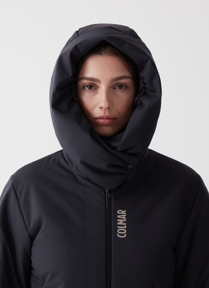Stretch ski jacket with hood-collar - Image 2