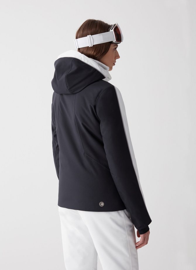 Two-tone ski jacket in stretch fabric - Image 3