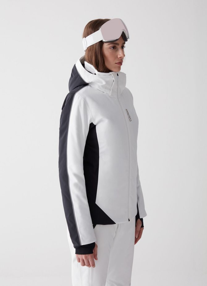 Two-tone ski jacket in stretch fabric - Image 2