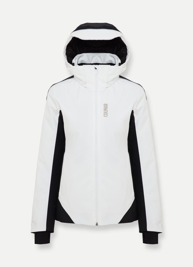Two-tone ski jacket in stretch fabric - Image 4