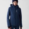 Ski jacket with hood and silver profile - Image 2