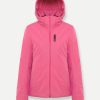 Ski jacket with hood and silver profile - Image 4