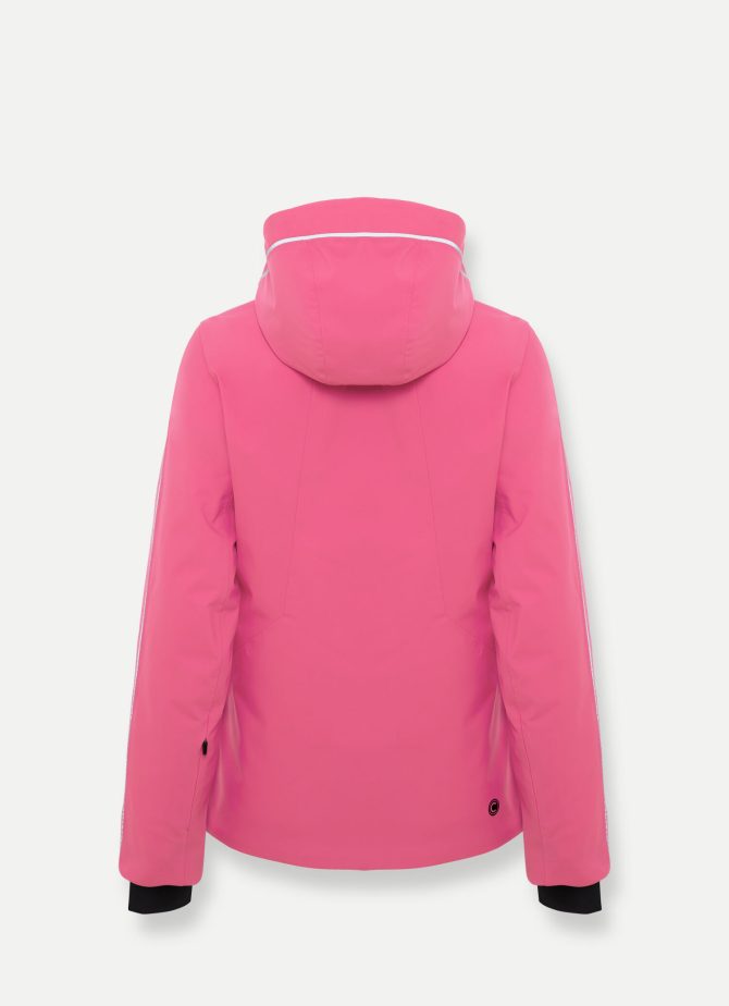 Ski jacket with hood and silver profile - Image 5