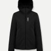 Ski jacket with hood and silver profile - Image 4