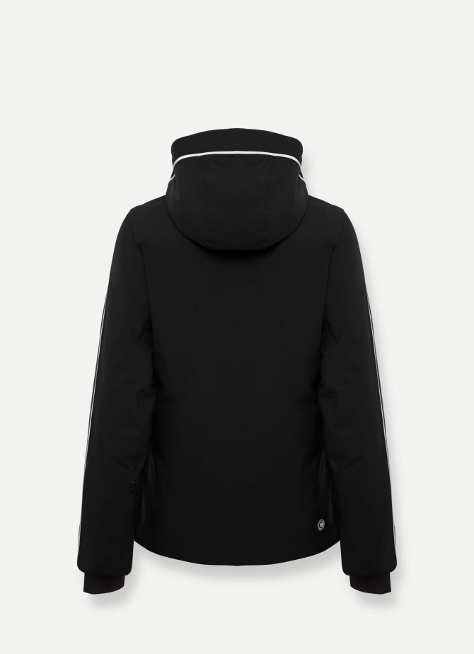 Ski jacket with hood and silver profile - Image 5