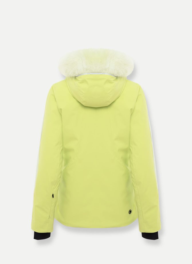 Two-tone ski jacket with hood - Image 5