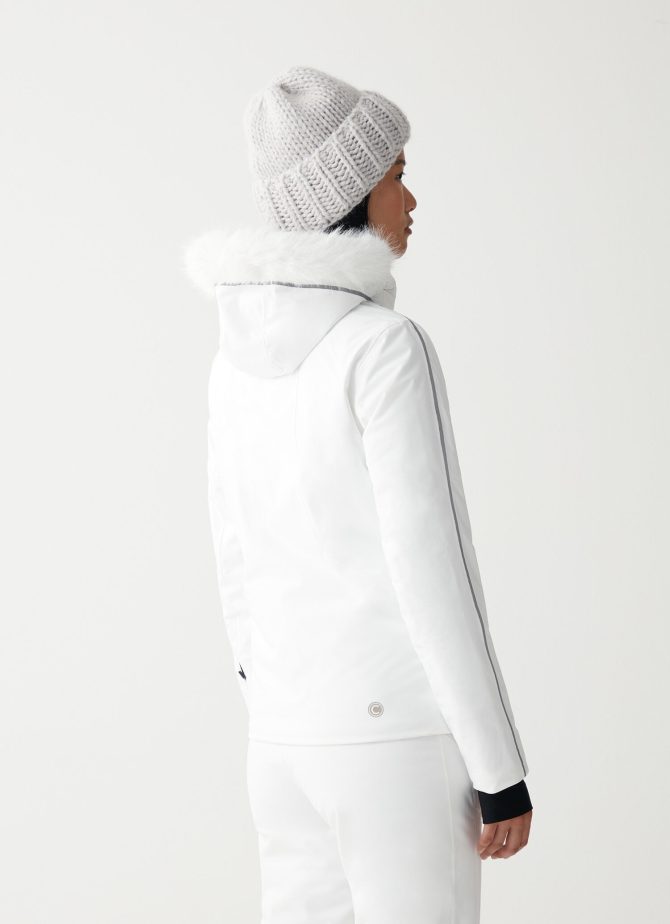 Tonal ski jacket with hood - Image 3