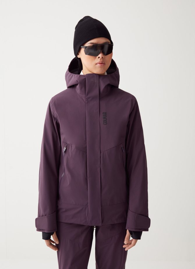 Unpadded shell jacket