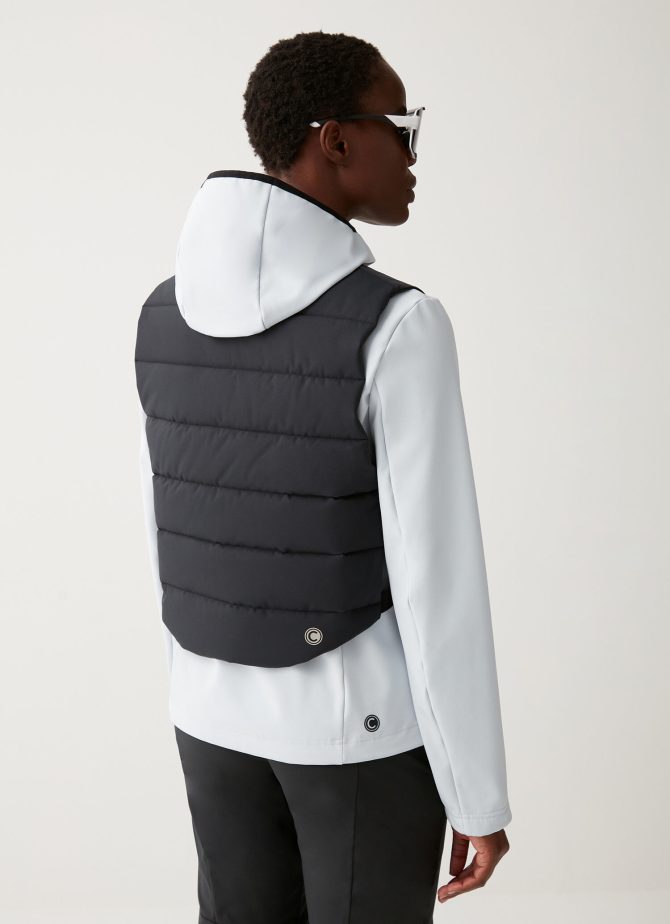 Stretch fabric gilet with chest pocket - Image 3