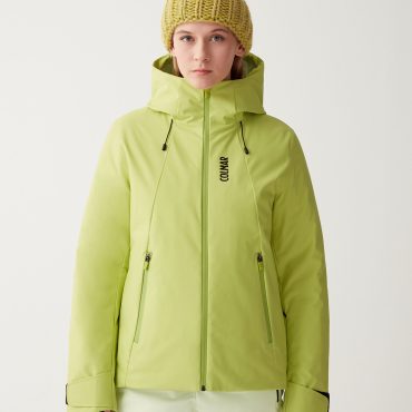 Stretch twill ski jacket
