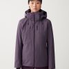 Stretch ski pants with wadding inside