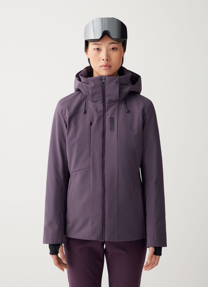Stretch ski pants with wadding inside