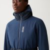 Stretch ski jacket with elasticated waistband