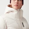Satin ski jacket with fixed hood - Image 2
