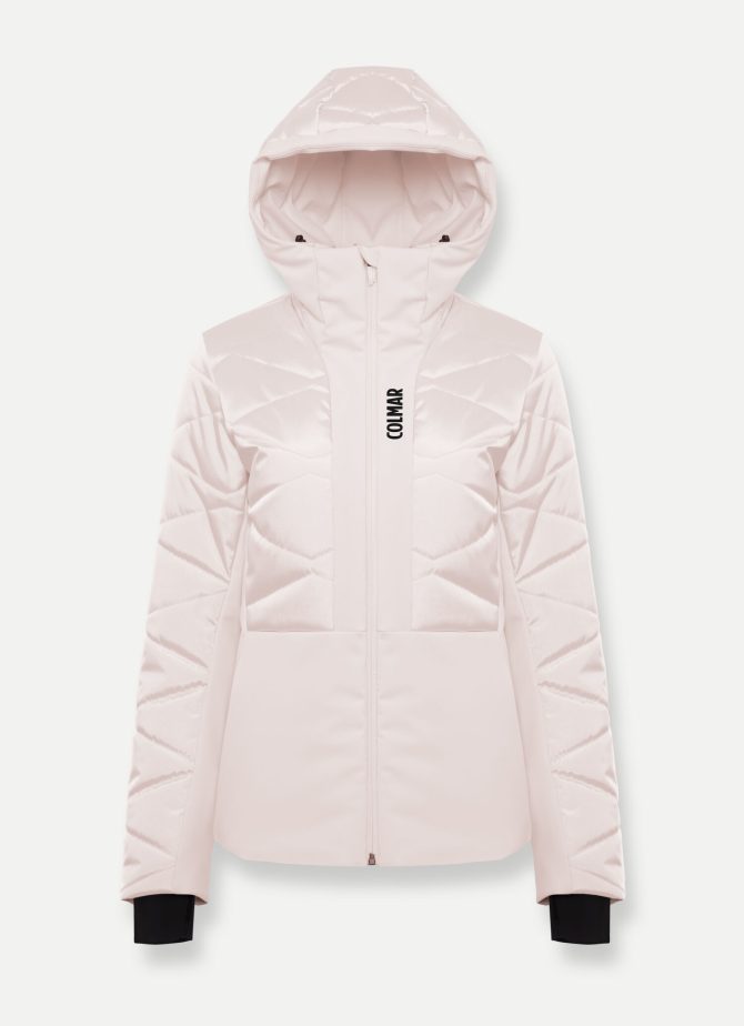 Satin ski jacket with fixed hood - Image 4