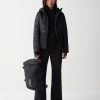 Satin ski jacket with fixed hood - Image 2