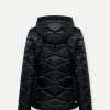 Satin ski jacket with fixed hood - Image 5