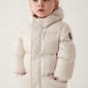 Unisex down jacket with hood 6 - 36 months
