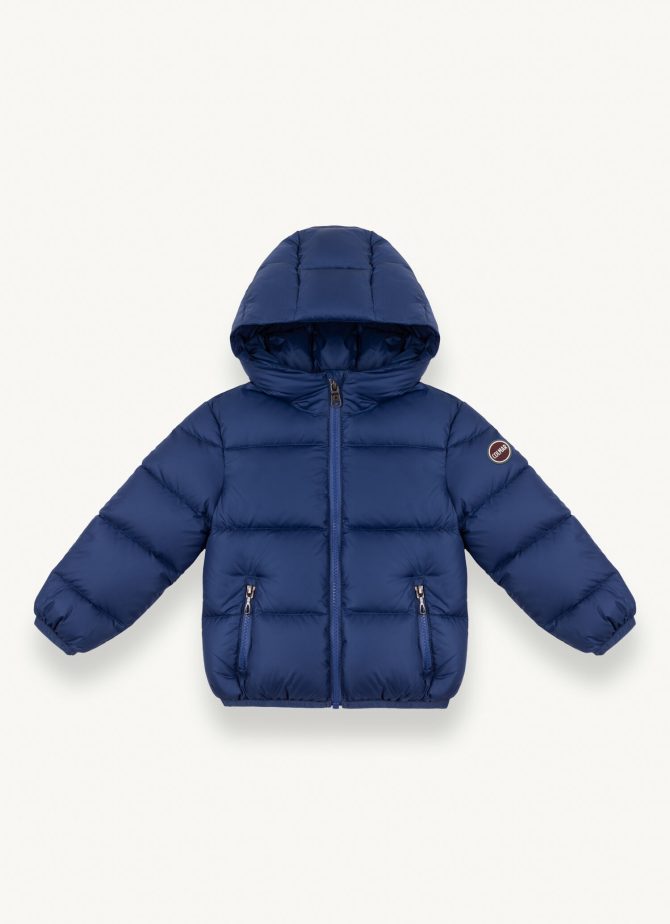 Unisex down jacket with hood 6 - 36 months - Image 3