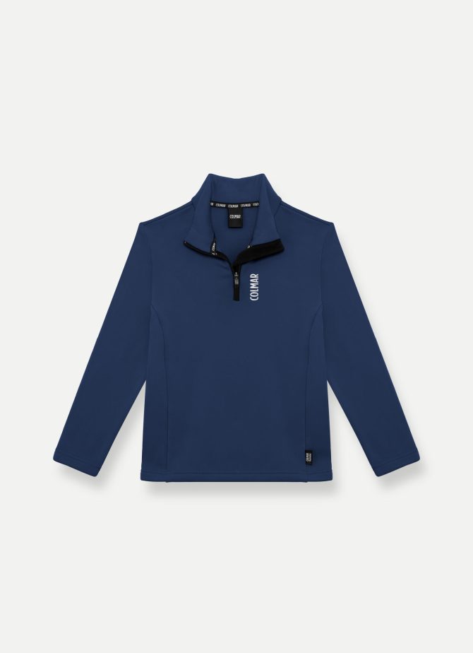 Stretch fleece half-zip ski sweatshirt - Image 4