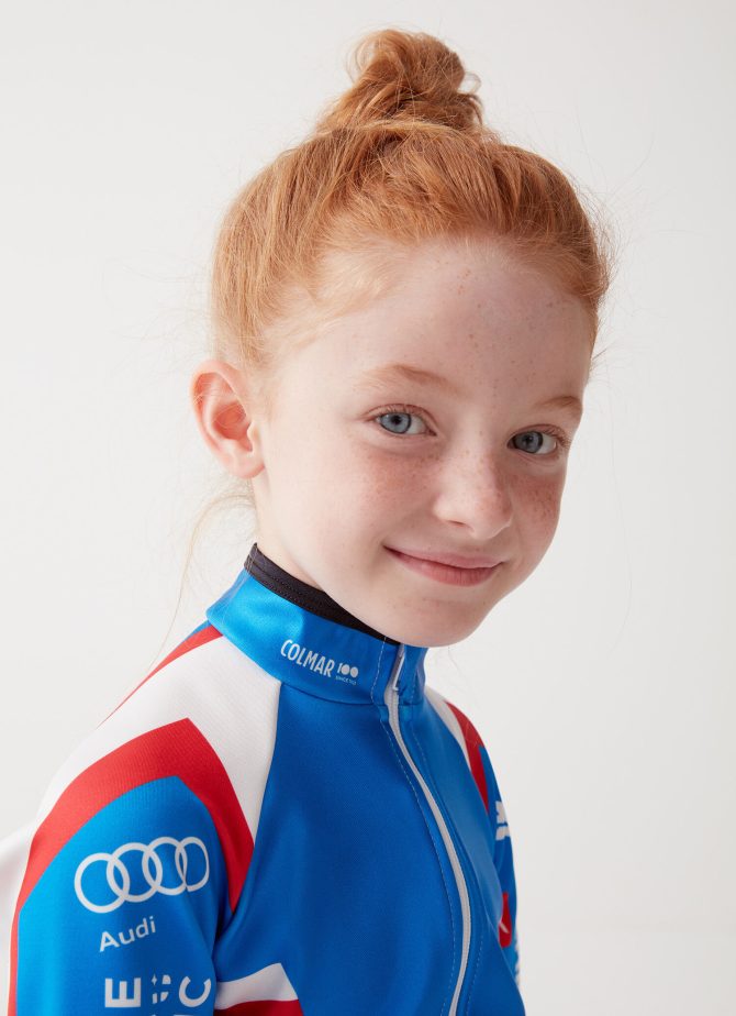 French unisex junior team ski suit - Image 3