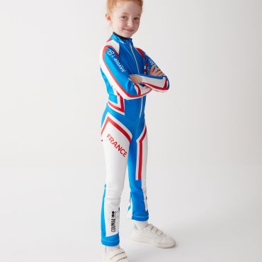 French unisex junior team ski suit