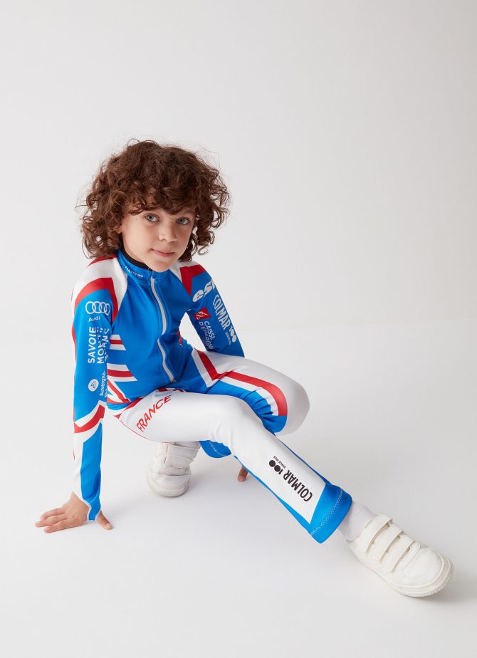 French unisex junior team ski suit - Image 2