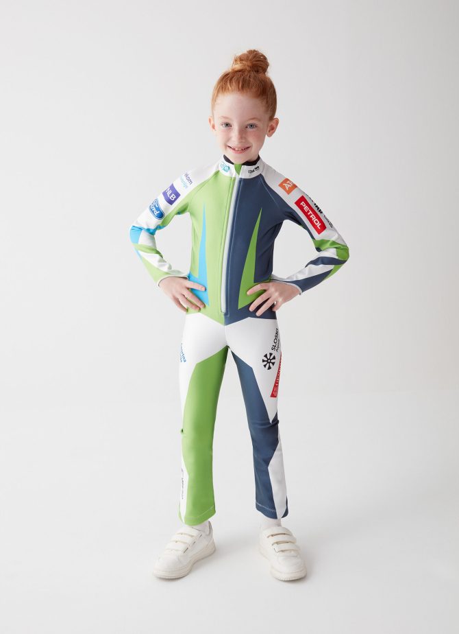 Slovenian unisex junior team ski suit - Image 3