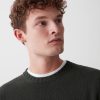 Round-neck wool and cashmere pullover - Image 3