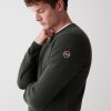 Round-neck wool and cashmere pullover - Image 2